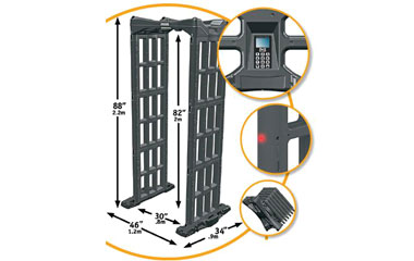 便携式金属探测门（美国）M-SCOPe